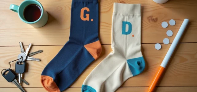 Astuces simples pour distinguer facilement ses chaussettes gauche et droite au quotidien