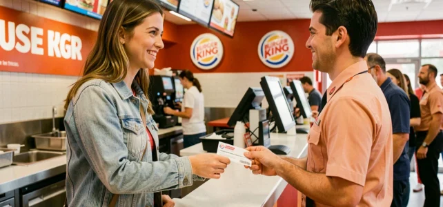 Comment utiliser les chèques vacances chez Burger King : guide pratique et astuces