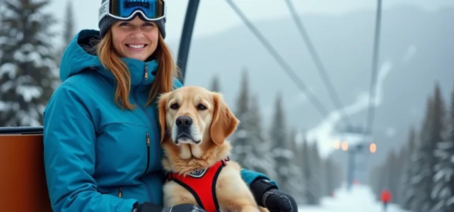 Conseils pratiques pour voyager en télésiège avec son chien en toute sécurité Conseils pratiques pour voyager en télésiège avec son chien en toute sécurité