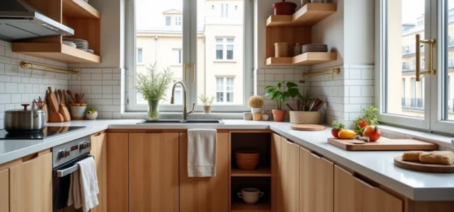 Optimiser l’espace dans une petite cuisine grâce aux meubles d’angle ingénieux